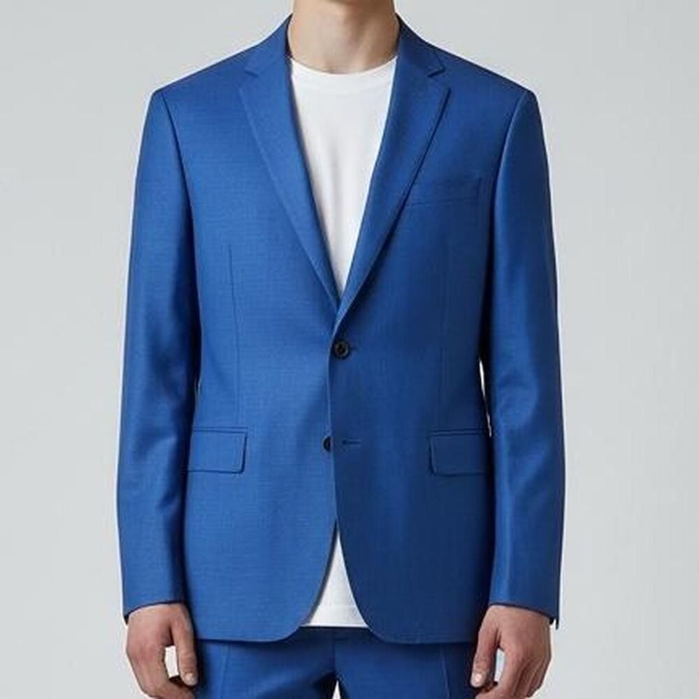Hart-schaffner-marx Men's Blue Coat